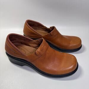 Ariat Santa Cruz Womens Clogs Mules Slip-On Shoe Brown Leather 93921 Size 11B